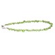 Peridot Chip Beaded Ankle Bracelet 