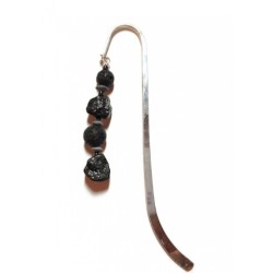 Black Lava Rock and Gray Bookmark