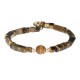  Tiger Eye Bracelet with Matching Earrings