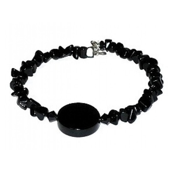 Black Onyx Chip Bracelet