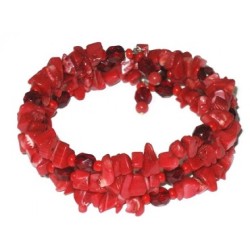 Red Wrap Bracelet