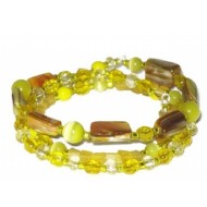 Golden Yellow Wrap Bracelet