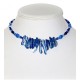 Light and Dark Blue Choker Set