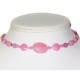 Pink Beaded Jade Choker