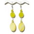 Yellow Dangle Earrings