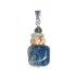 Blue, Grey, Off-White and Blue Sodalite and Magnesite Men's Pendant