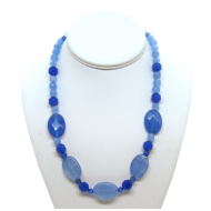 Royal, Sapphire and Light Blue Necklace