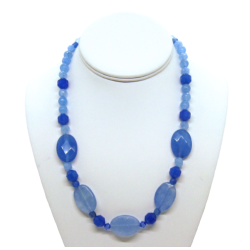 Royal, Sapphire and Light Blue Necklace