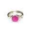 Fuchsia Jade Wire-Wrapped Ring